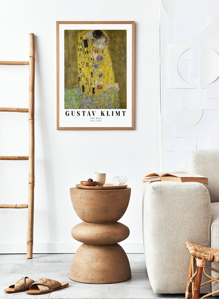 Gustav Klimt - The Kiss Art Print