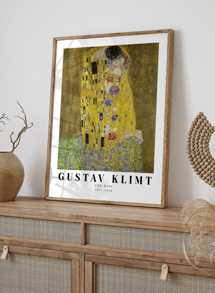 Gustav Klimt - The Kiss Art Print