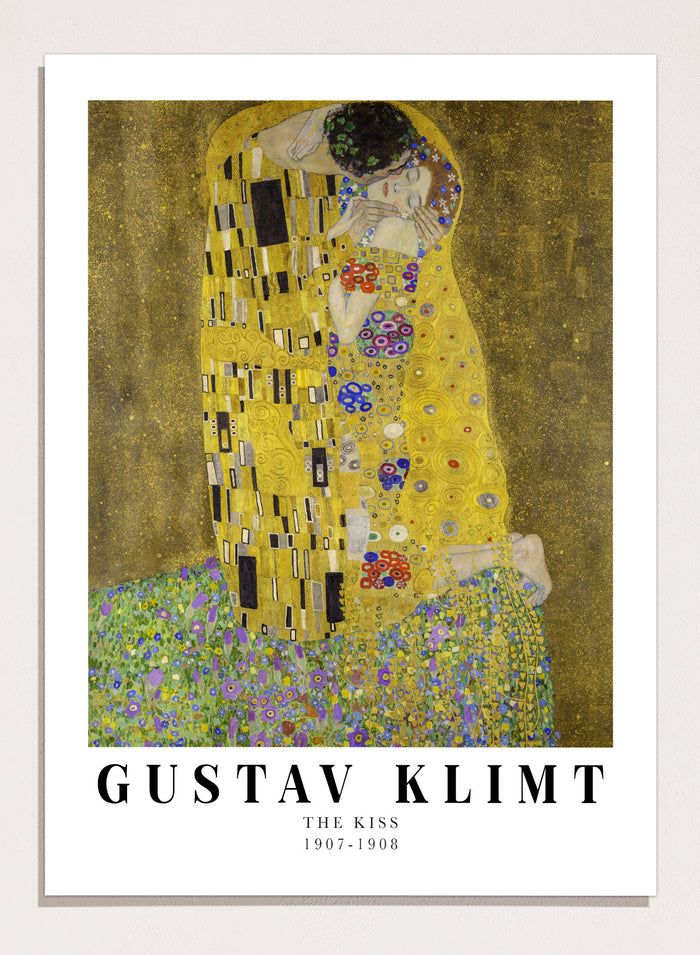 Gustav Klimt - The Kiss Art Print
