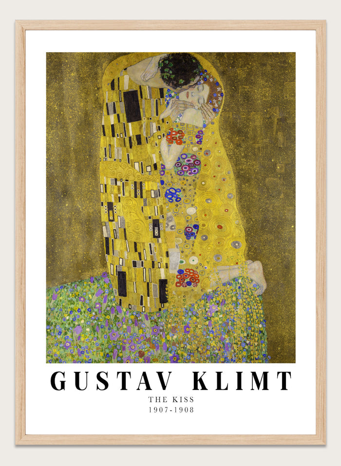Gustav Klimt - The Kiss Art Print