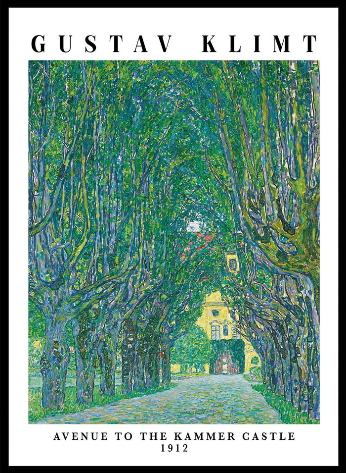 Gustav Klimt Avenue to the Kammer Castle 1912 Art Print_Sugar & Canvas