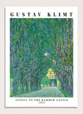 Gustav Klimt Avenue to the Kammer Castle 1912 Art Print