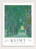 Gustav Klimt Avenue to the Kammer Castle 1912 Art Print