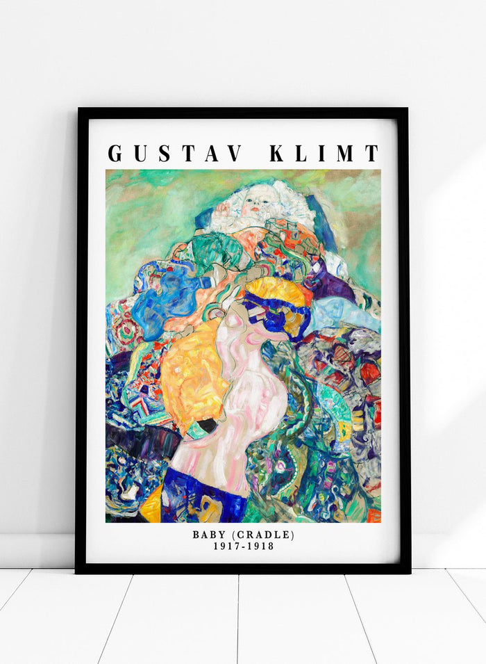 Gustav Klimt Baby Cradle 1917 - 1918 Art Print_Sugar & Canvas