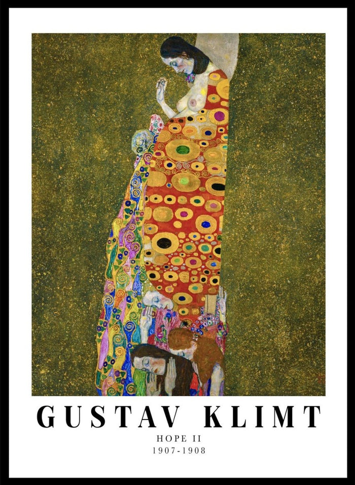 Gustav Klimt Hope II 1907-1908 Art Print_Sugar & Canvas_Gustav Klimt