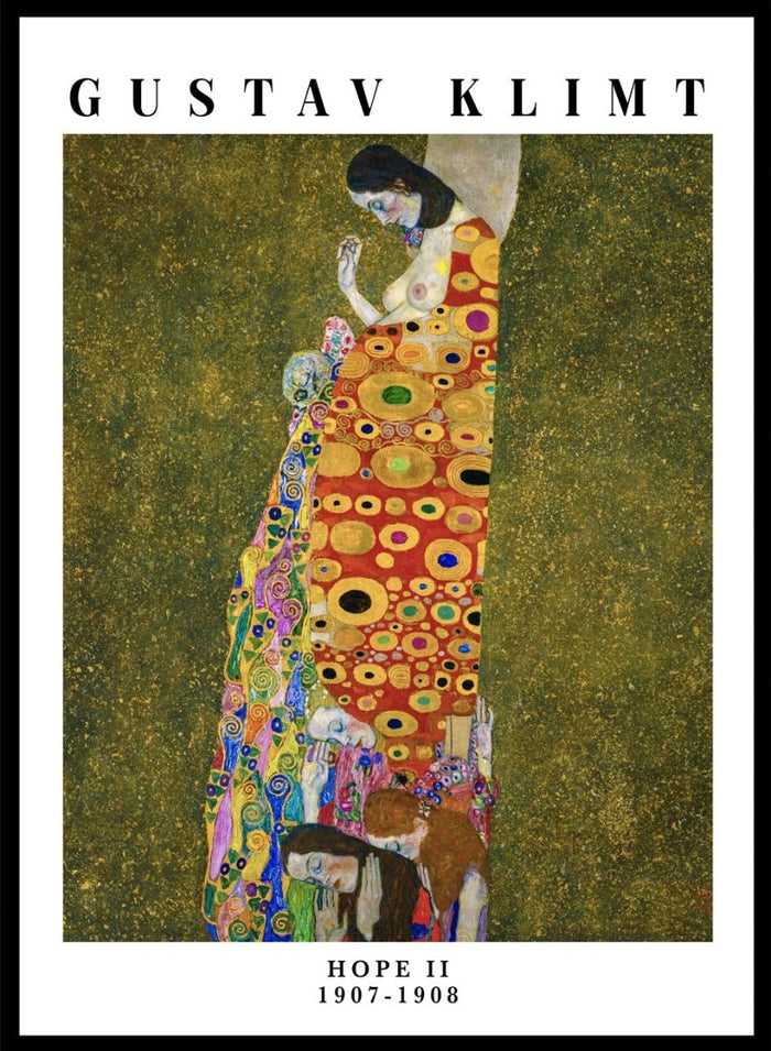 Gustav Klimt Hope II 1907-1908 Art Print_Sugar & Canvas_Gustav Klimt