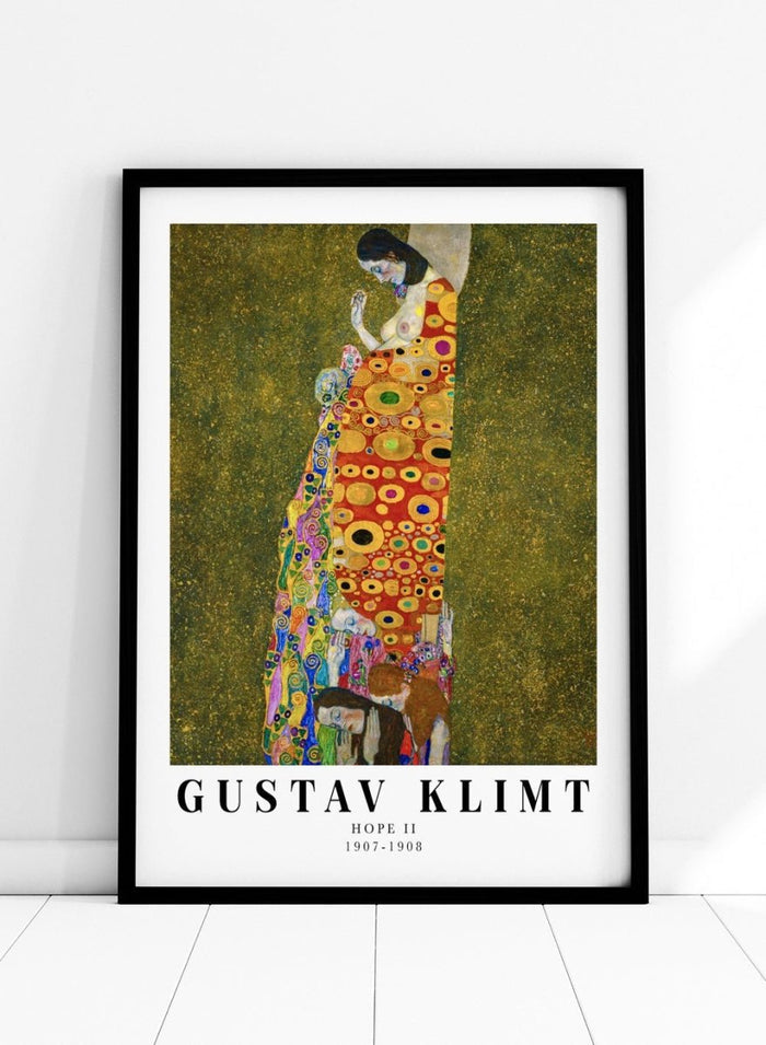 Gustav Klimt Hope II 1907-1908 Art Print_Sugar & Canvas_Gustav Klimt