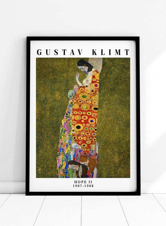 Gustav Klimt Hope II 1907-1908 Art Print_Sugar & Canvas_Gustav Klimt