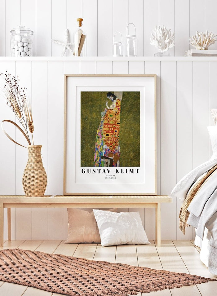 Gustav Klimt Hope II 1907-1908 Art Print_Sugar & Canvas_Gustav Klimt