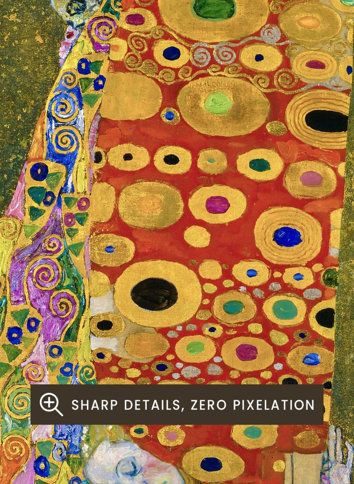 Gustav Klimt Hope II 1907-1908 Art Print_Sugar & Canvas_Gustav Klimt