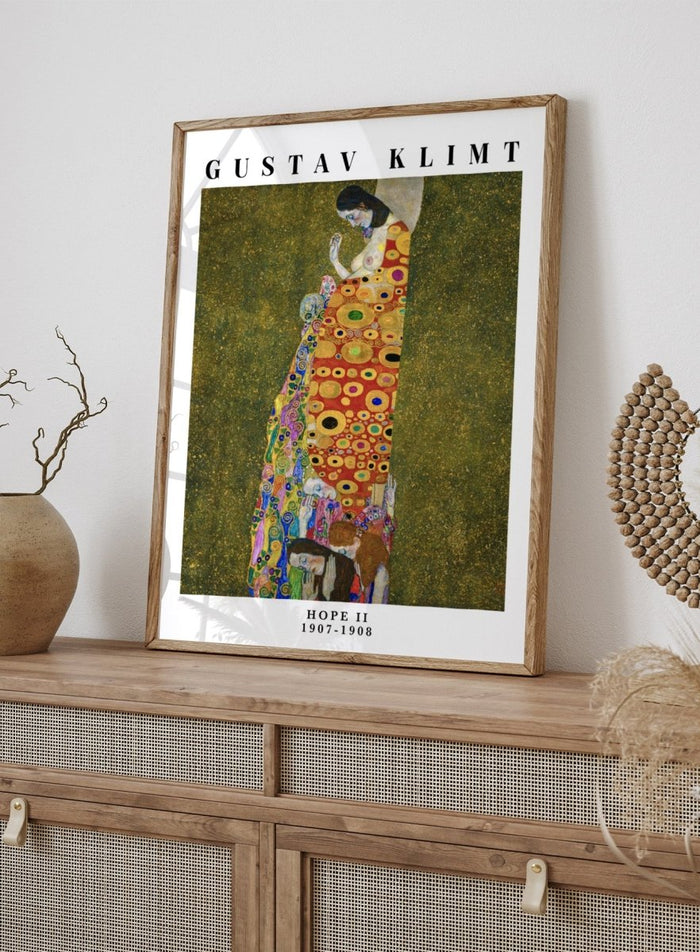 Gustav Klimt Hope II 1907-1908 Art Print_Sugar & Canvas_Gustav Klimt
