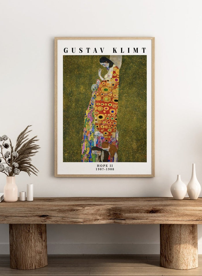 Gustav Klimt Hope II 1907-1908 Art Print_Sugar & Canvas_Gustav Klimt