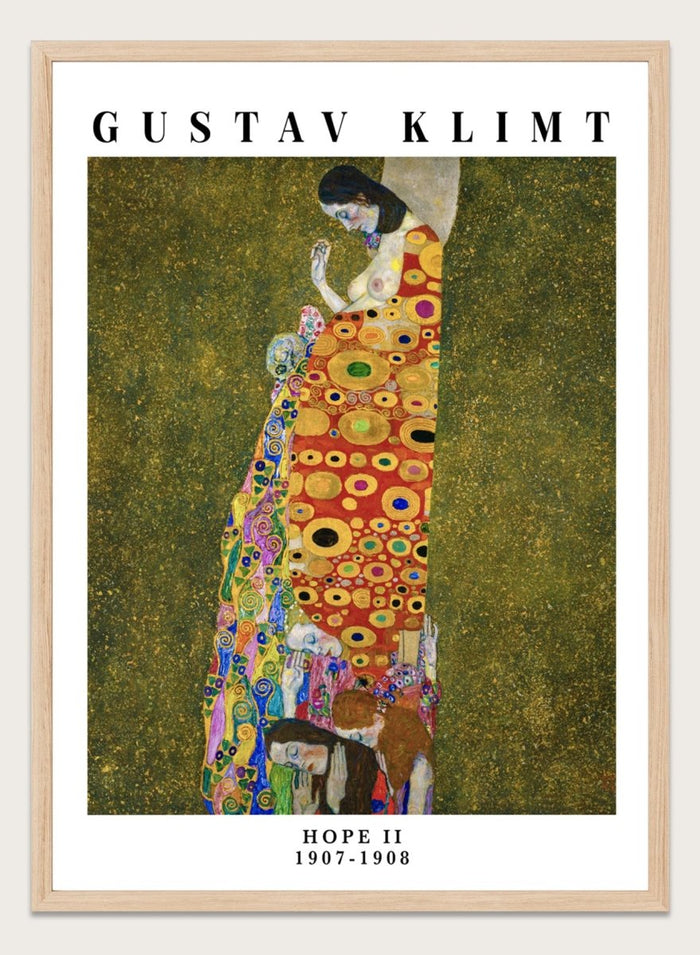 Gustav Klimt Hope II 1907-1908 Art Print_Sugar & Canvas_Gustav Klimt