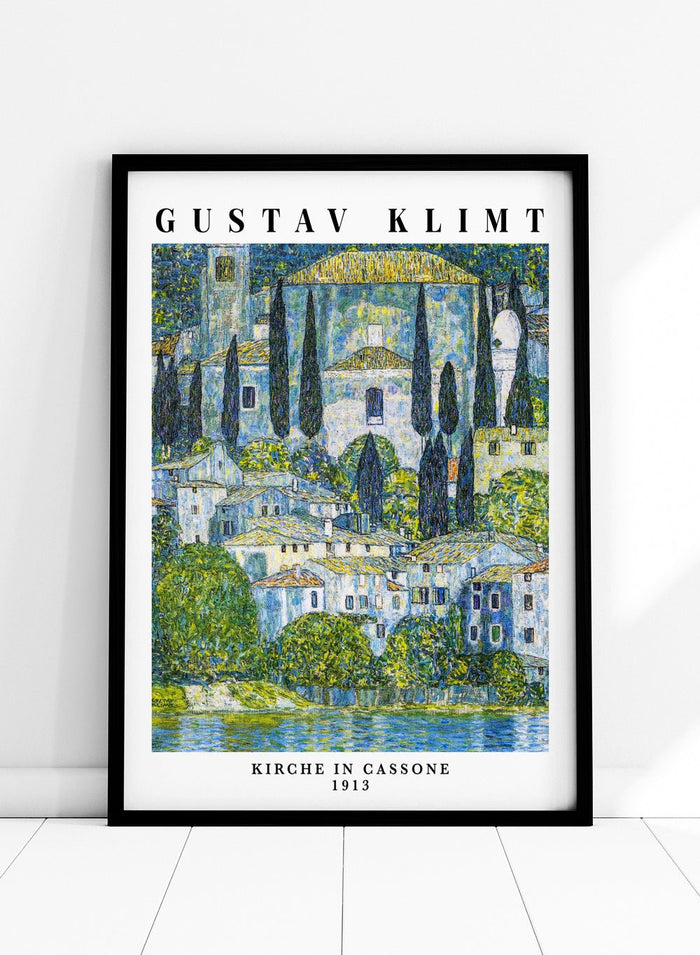 Gustav Klimt Kirche in Cassone 1913 Art Print_Sugar & Canvas