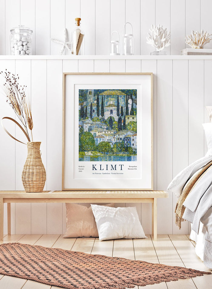 Gustav Klimt Kirche in Cassone 1913 Art Print_Sugar & Canvas