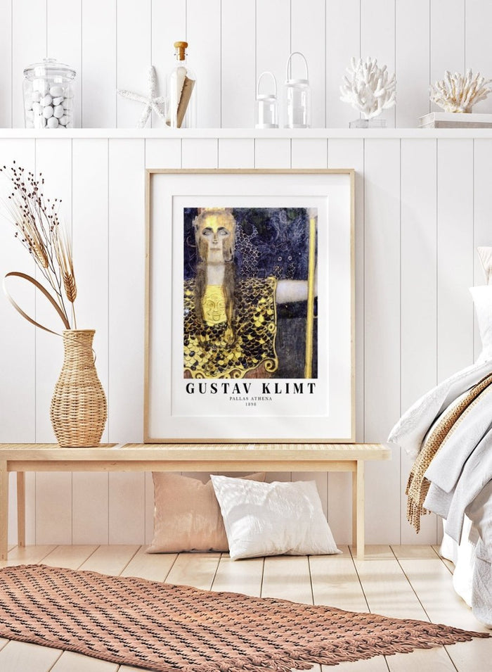 Gustav Klimt Pallas Athena 1898 Art Print_Sugar & Canvas_Gustav Klimt