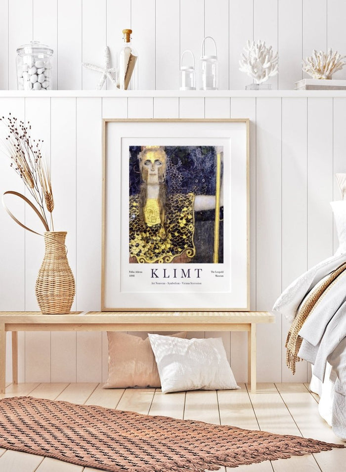 Gustav Klimt Pallas Athena 1898 Art Print_Sugar & Canvas_Gustav Klimt