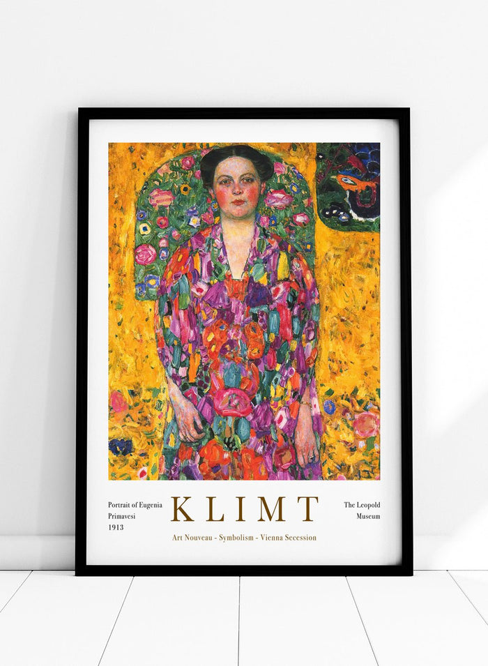 Gustav Klimt Portrait of Eugenia Primavesi 1913 Art Print_Sugar & Canvas