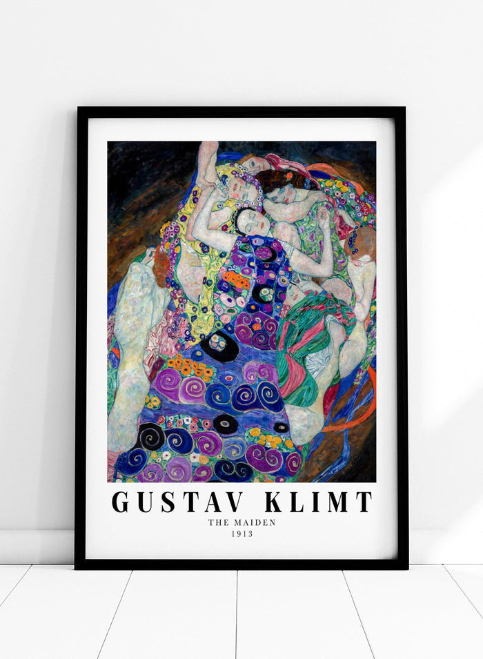 Gustav Klimt The Maiden 1913 Art Print_Sugar & Canvas