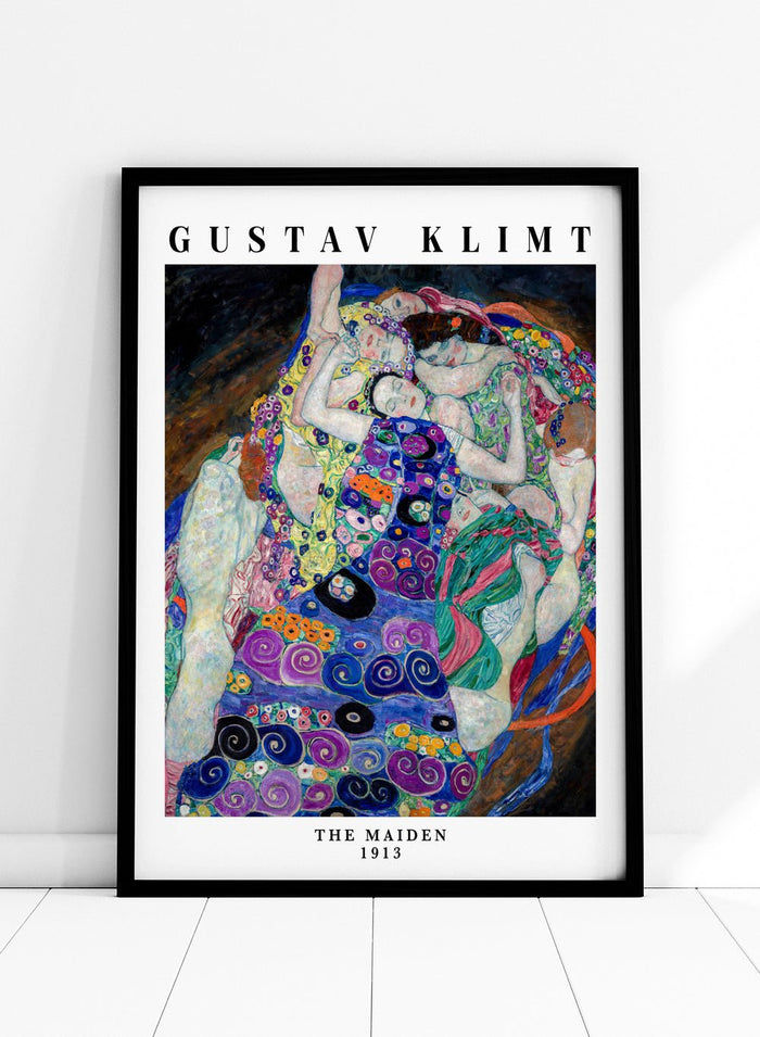 Gustav Klimt The Maiden 1913 Art Print_Sugar & Canvas