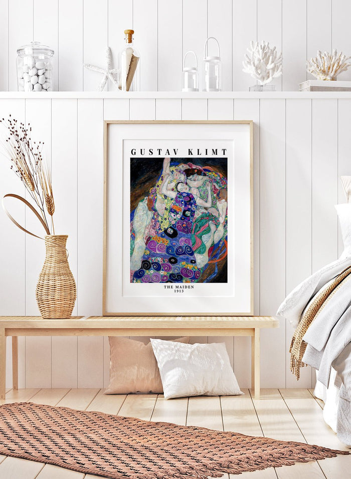 Gustav Klimt The Maiden 1913 Art Print_Sugar & Canvas