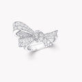Gwénaelle White Butterfly Ring