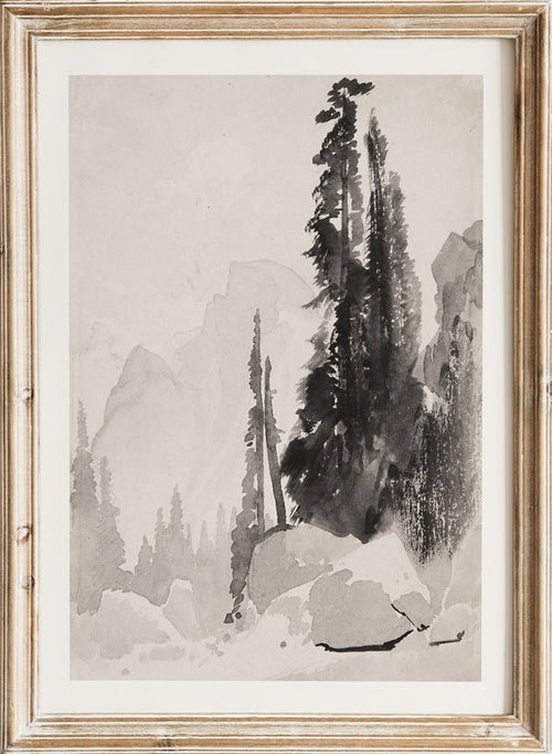 "Half Dome, Yosemite" Art Print_Sugar & Canvas_Thomas Moran