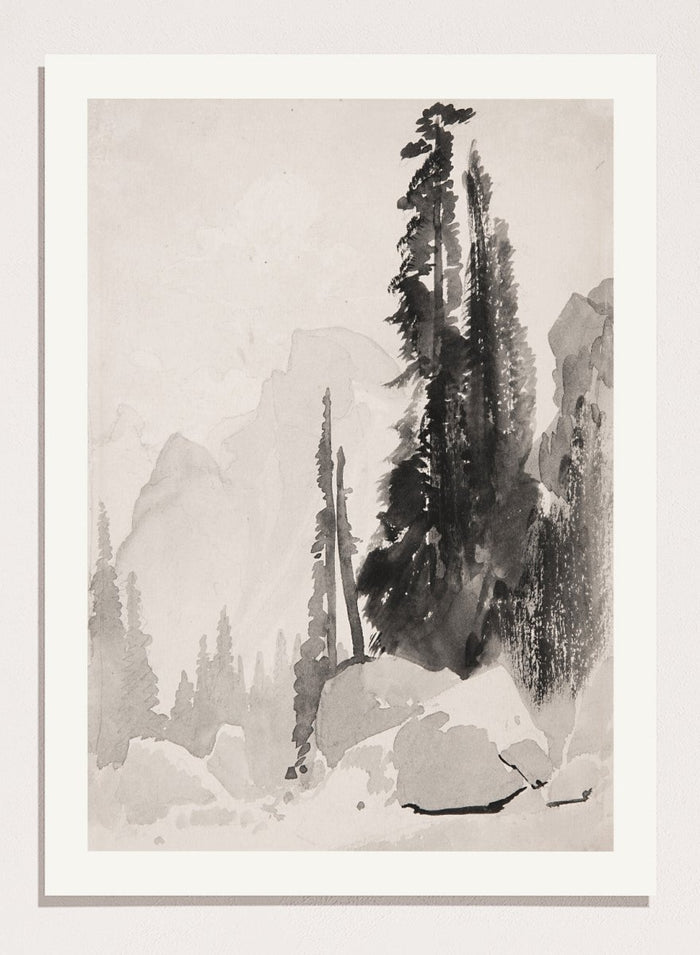 "Half Dome, Yosemite" Art Print_Sugar & Canvas_Thomas Moran
