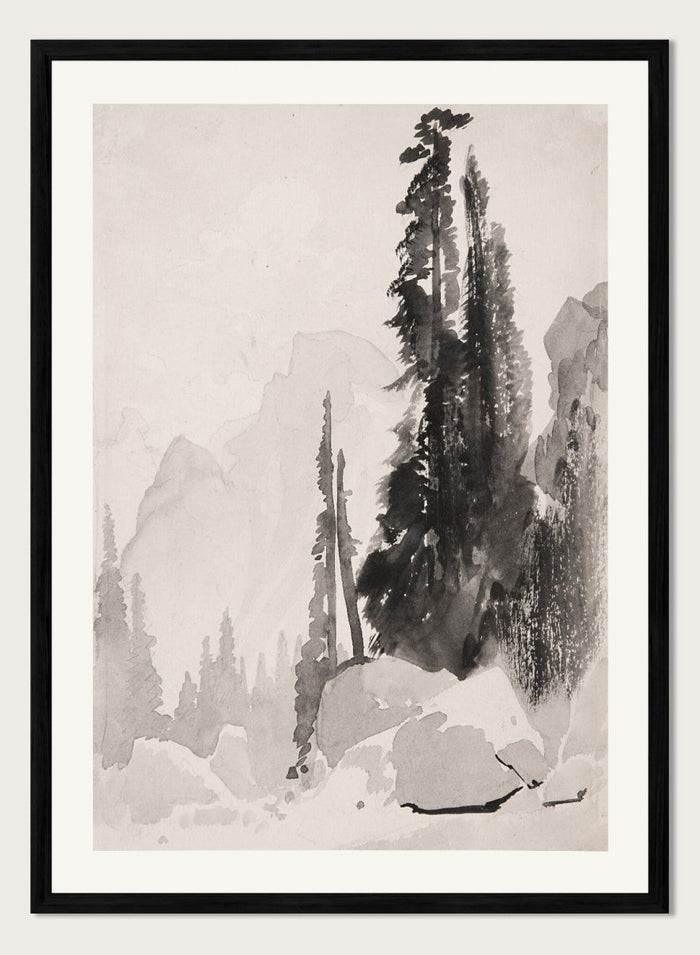 "Half Dome, Yosemite" Art Print_Sugar & Canvas_Thomas Moran