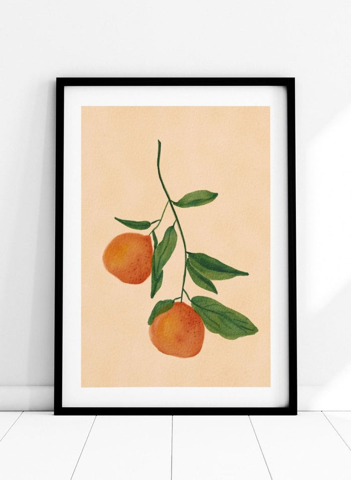 'Hanging Oranges' Aesthetic Art Print_Sugar & Canvas_Sugar & Canvas