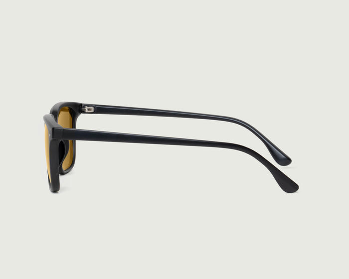 Ink Artichoke::Harry Sunglasses Square Black metal side