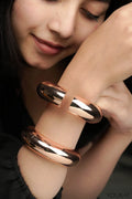 Hattie Free Size Adjustable Chunky Anti Tarnish Bracelet - Single