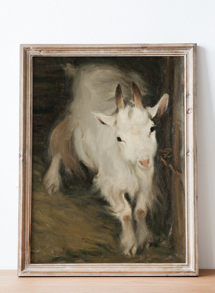 "He-Goat" Art Print_Sugar & Canvas_Ernst Küsel