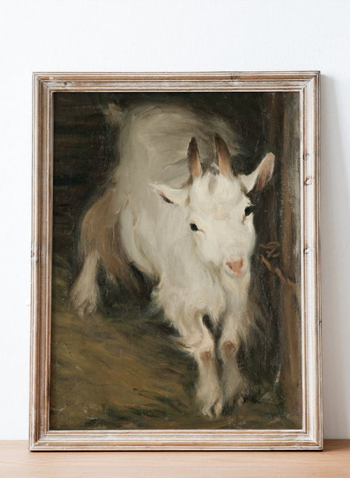 "He-Goat" Art Print_Sugar & Canvas_Ernst Küsel