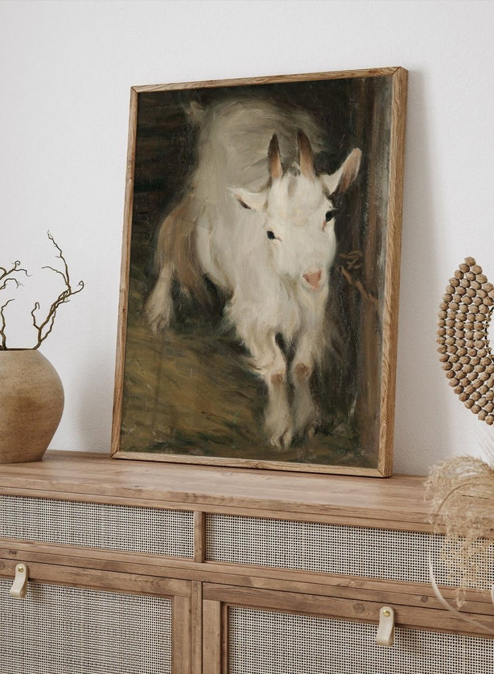"He-Goat" Art Print_Sugar & Canvas_Ernst Küsel