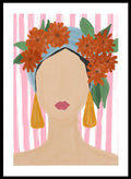 'Head of Flowers' Aesthetic Art Print_Sugar & Canvas_Sugar & Canvas