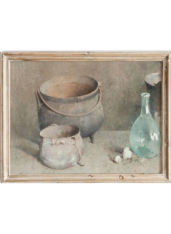 "Hearthstone" Kitchen Art Print_Sugar & Canvas_Emil Carlsen
