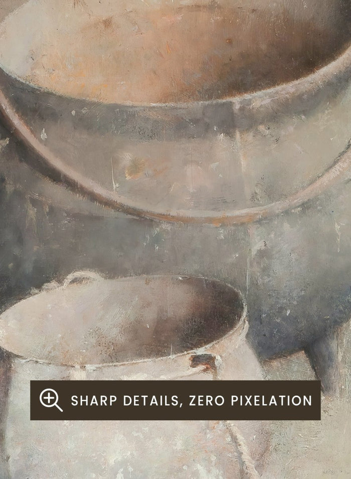 "Hearthstone" Kitchen Art Print_Sugar & Canvas_Emil Carlsen