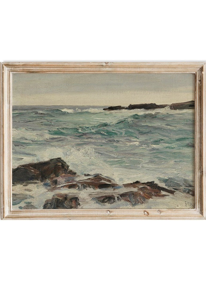 "Heavy Swells" Art Print_Sugar & Canvas_Howard Russell Butler