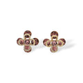 Héliaque Floral 14K Stud Earrings