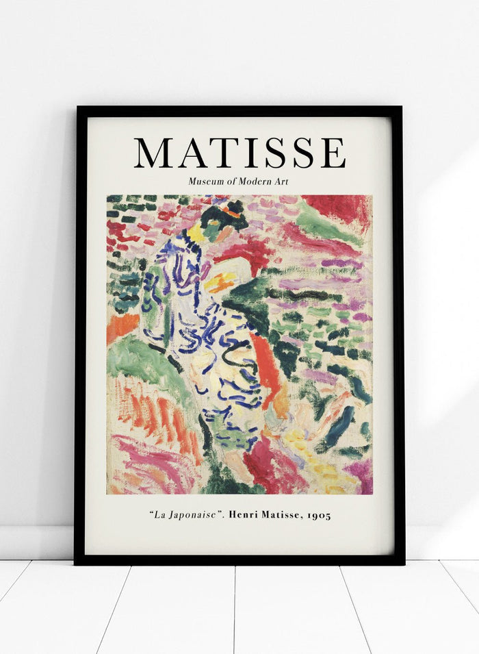 La Japonaise 1905 by Henri Matisse Print_Sugar & Canvas