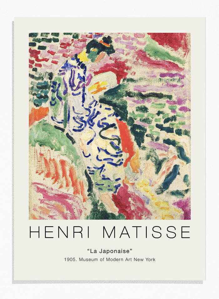 Henri Matisse - La Japonaise: Woman beside the Water Art Print