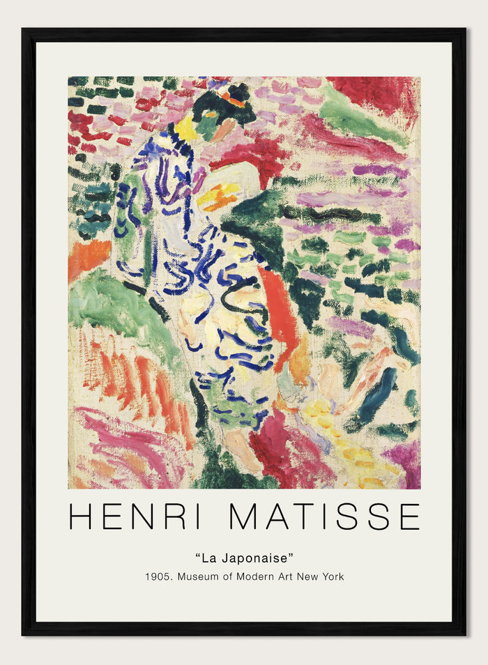 Henri Matisse - La Japonaise: Woman beside the Water Art Print
