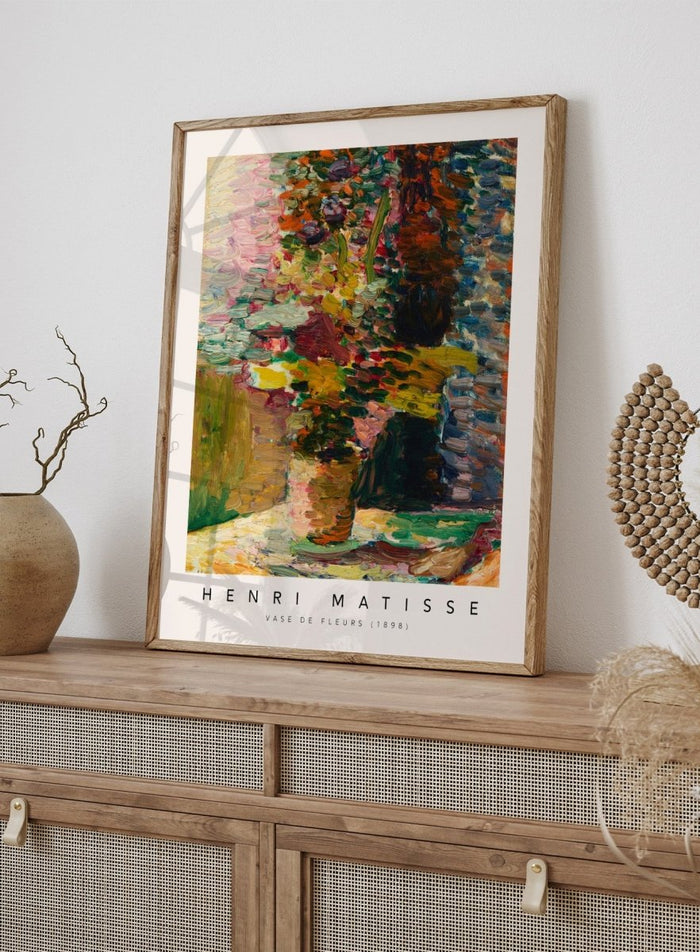 Henri Matisse - Vase de Fleurs Art Print