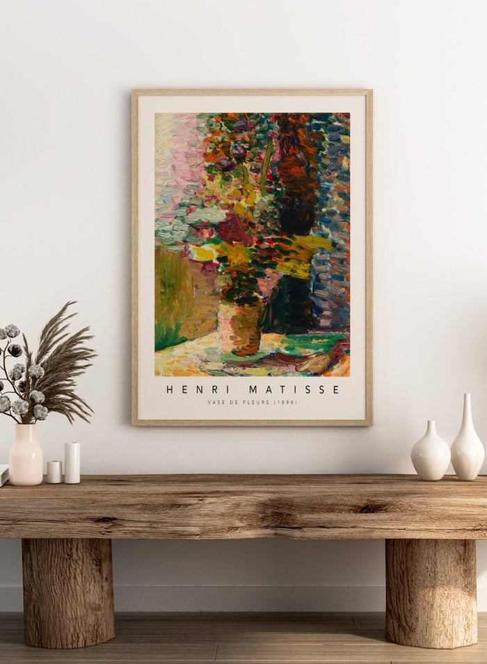 Henri Matisse - Vase de Fleurs Art Print