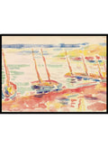 Henri Matisse Bateaux à Collioure Art Print_Sugar & Canvas_Henri Matisse
