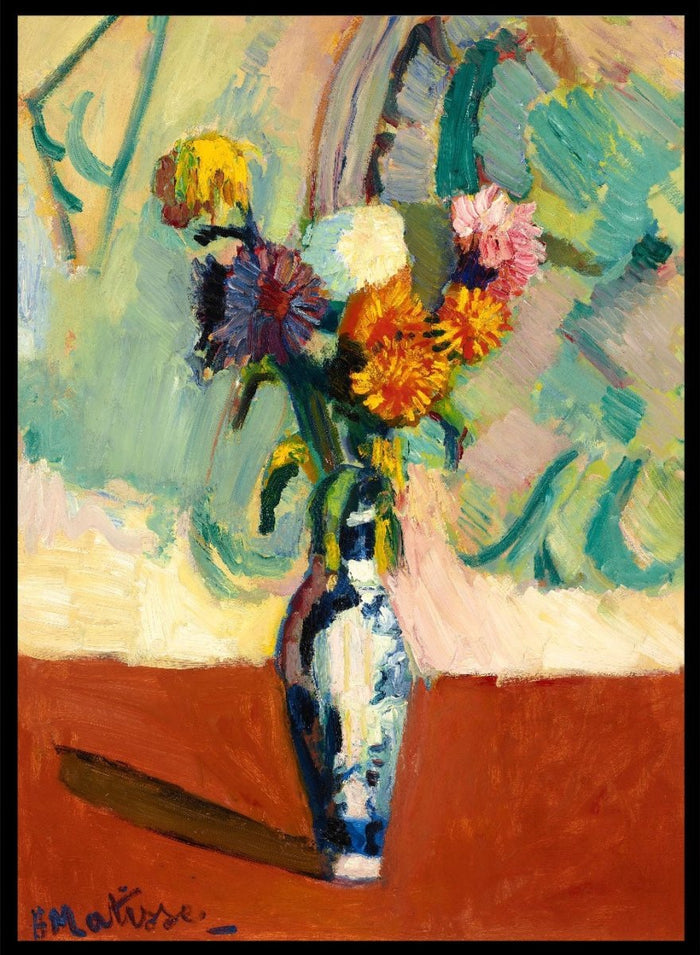 Henri Matisse Bouquet, Vase Chinois Art Print_Sugar & Canvas_Henri Matisse