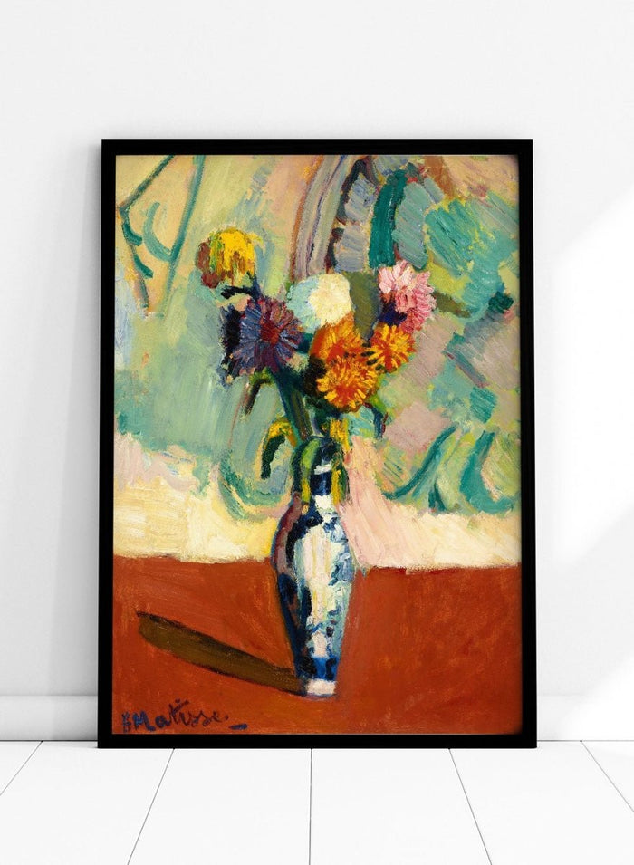 Henri Matisse Bouquet, Vase Chinois Art Print_Sugar & Canvas_Henri Matisse