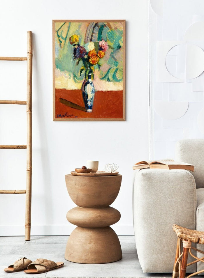 Henri Matisse Bouquet, Vase Chinois Art Print_Sugar & Canvas_Henri Matisse