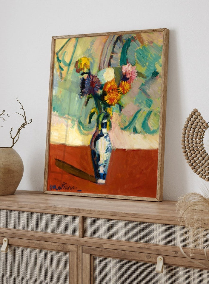 Henri Matisse Bouquet, Vase Chinois Art Print_Sugar & Canvas_Henri Matisse